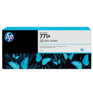 Tinta Hp B6Y21A 771A 775ml Negro Foto Original