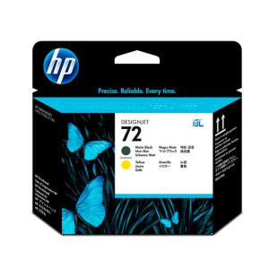 Cabezal Hp C9384A 72 Mate Black y Yellow