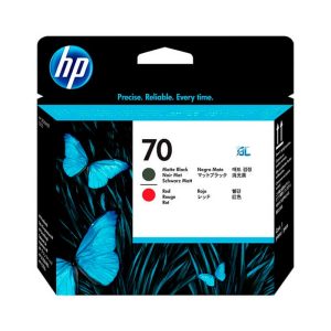 Cabezal Hp C9409A 70 Matte Black y Red