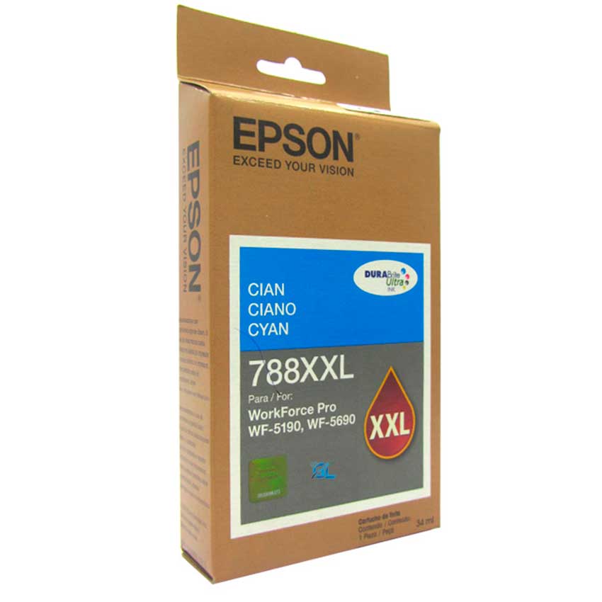 Tinta Epson T788XXL220-AL Cyan WF-5190 Original