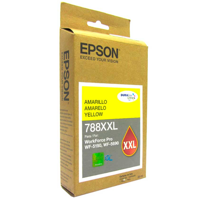 Tinta Epson T788XXL420-AL Yellow WF-5190 Original