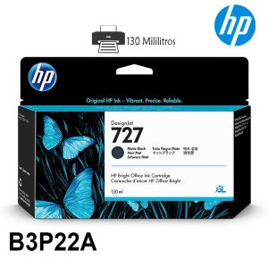 Alternative view of Tinta Hp B3P22A 727 130ml Negro Matte Original
