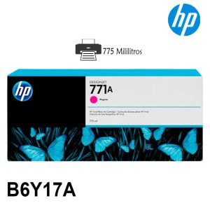 Tinta Hp B6Y17A 771A 775ml Magenta Original