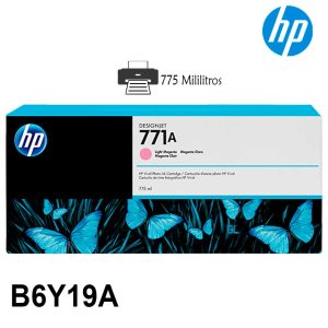 Alternative view of Tinta Hp B6Y19A 771A 775ml Light Magenta Original