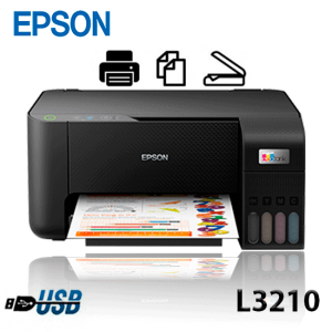 Impresora L3210 Te Ofrece La Revolucionaria ImpresióN Sin Cartuchos, Con Nuevo DiseñO De Tanques Frontales, Botellas De Tinta Con Llenado AutomáTico Y Codificadas Para Llenado FáCil De Color.