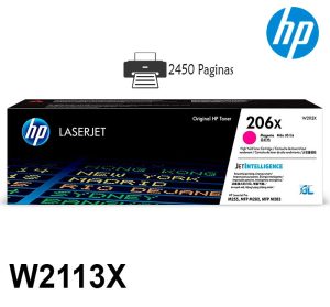 Toner Hp 206X Magenta