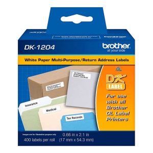Cinta Brother DK-1204 (400 Etiquetas) Original