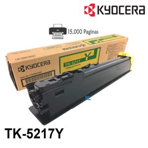 Alternative view of Toner Kyocera TK-5217Y Tas 406Ci Yellow Original