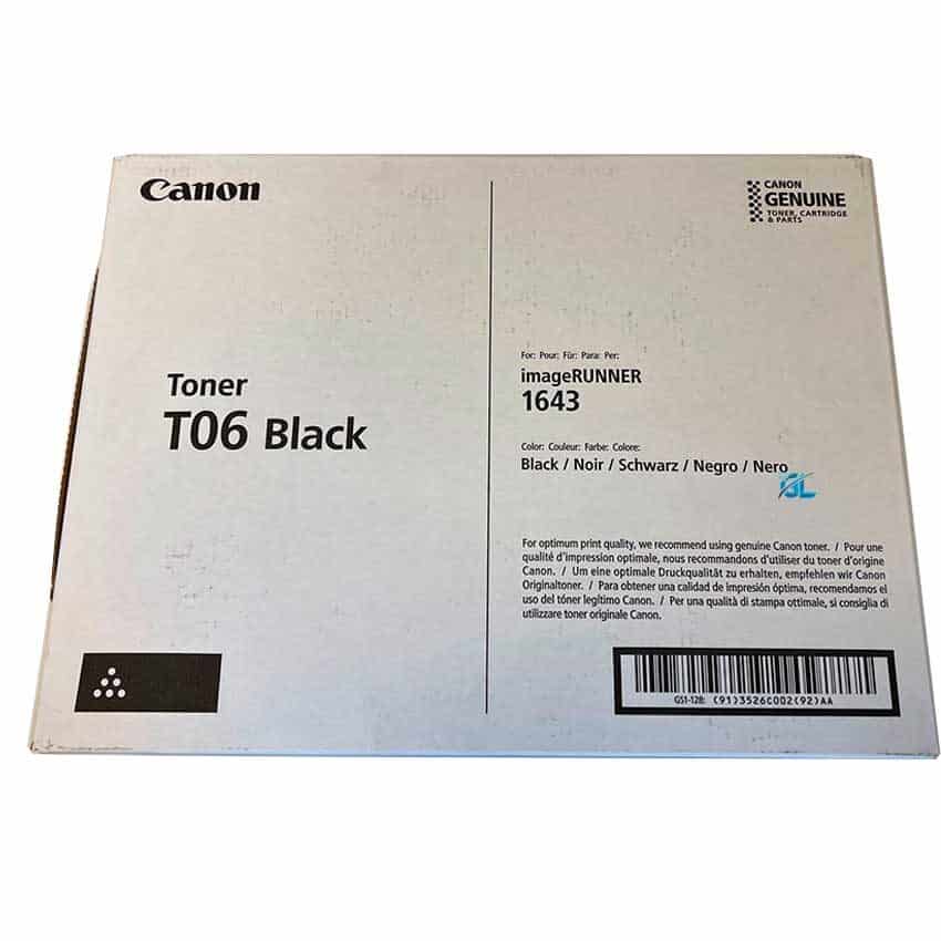 Toner Canon T06 Negro iR 1643 Original