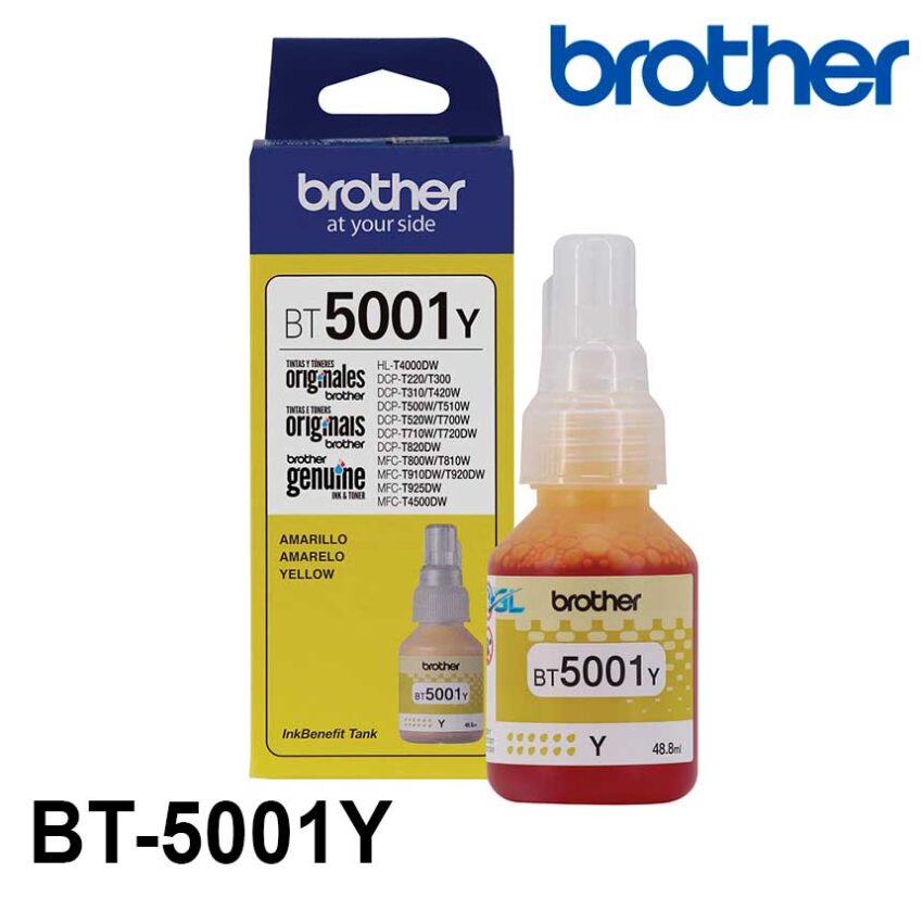 Tinta Brother BT-5001Y Yellow