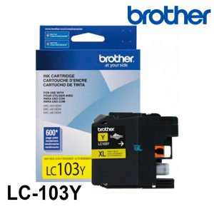 Tinta Brother LC-103Y Yellow J4510Dw Original