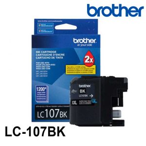 Tinta Brother LC-107BK Negro