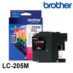Alternative view of Tinta Brother LC-205M Magenta Original
