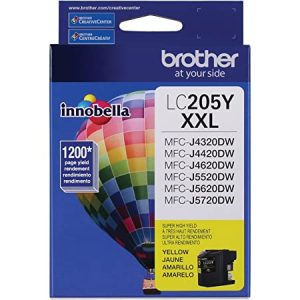 Tinta Brother LC-205Y Yellow Original