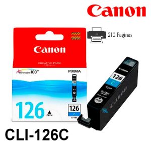 Tinta Canon CLI-126C Cyan