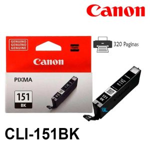 Tinta Canon CLI-151BK Negro