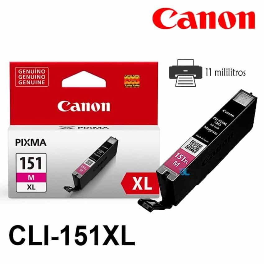 Tinta Canon CLI-151XL Magenta