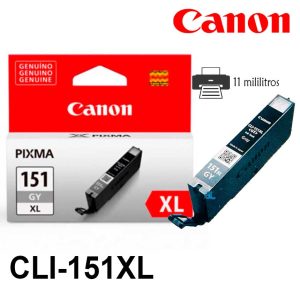 Tinta Canon CLI-151XL Gris