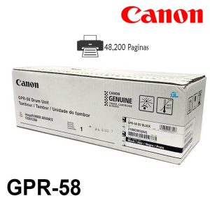 Tambor Canon GPR-58 Negro