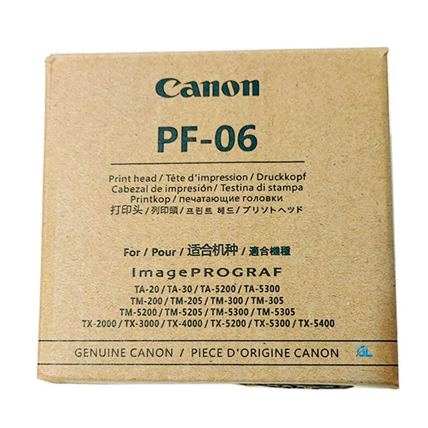 Cabezal Canon PF-06 BK CMY TX2000 Original