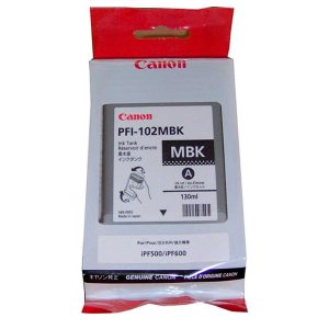 Tinta Canon PFI-102MBK Matte Black iPF500 Original