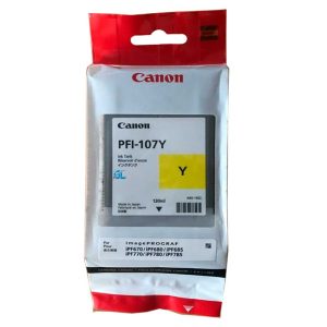 Tinta Canon PFI-107Y Yellow