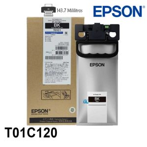 Alternative view of Tinta Epson T01C120 Negro WF-C579R Original