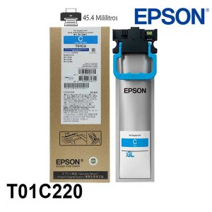 Tinta Epson T01C220 Cyan