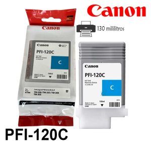 Tinta Canon PFI-120C Cyan