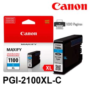Tinta Canon PGI-2100XL Cyan