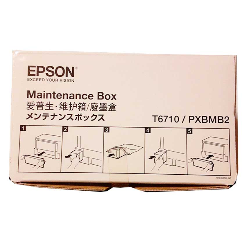 Caja De Mantenimiento Epson T671000 WP-4000 Original