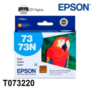 Tinta Epson T073220-AL Cyan