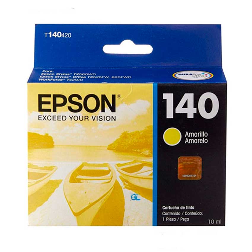 Tinta Epson T140420-AL Yellow TX560WD Original