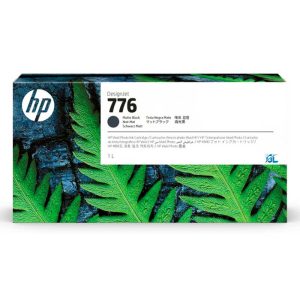 Tinta Hp 1XB12A 776 1LT Matte Black Original