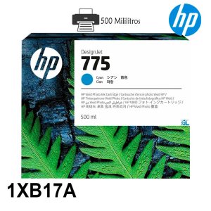 Alternative view of Tinta Hp 1XB17A 775 500ml Cyan Original
