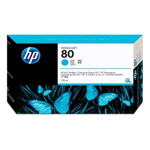 Tinta Hp C4872A 80 Cyan 175ml Original