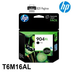 Alternative view of Tinta Hp T6M16AL 904XL Negro Original