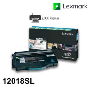 Toner Lexmark 12018SL Negro
