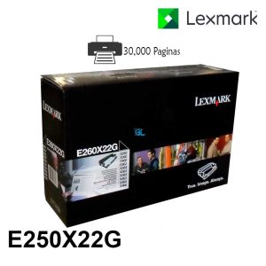Alternative view of Unidad de Imagen Lexmark E260X22G Original
