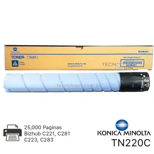 Toner Konica Minolta TN-220C Cyan
