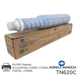 Toner Konica Minolta TN620C Cyan AccurioPress C4065, C2060L