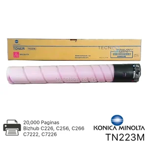 Toner Konica Minolta TN223M Magenta C226, C256, C266, C7222