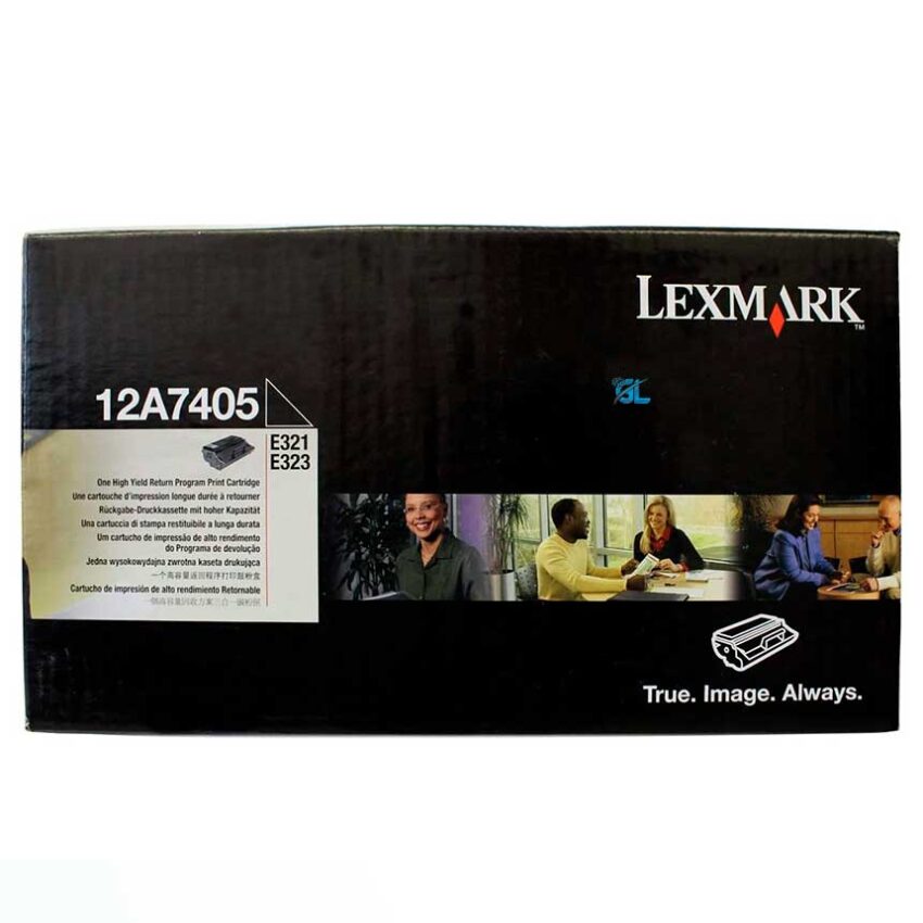 Toner Lexmark 12A7405 Negro