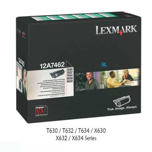 Toner Lexmark 12A7462 Negro