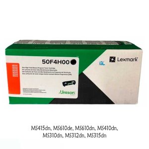 Toner Lexmark 50F4H00 Negro