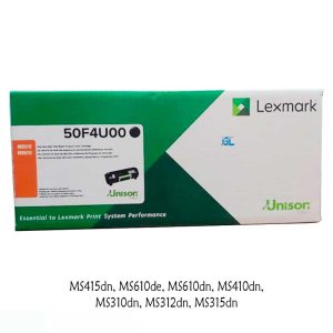 Toner Lexmark 50F4U00 Negro