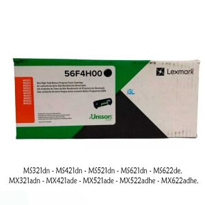 Toner Lexmark 56F4H00 Negro