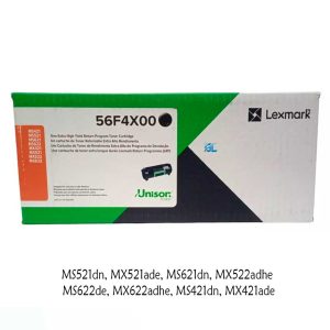 Toner Lexmark 56F4X00 Negro