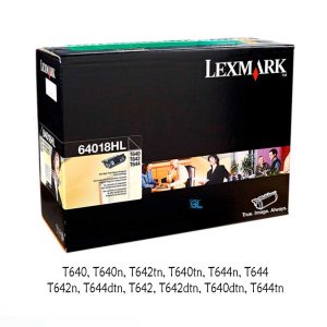 Toner Lexmark 64018HL Negro