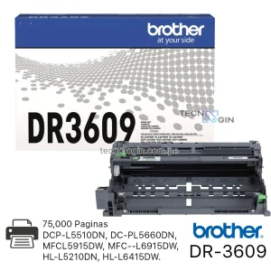 Alternative view of Tambor Brother DR-3609 DCP-L5510DN, DCP-L5660DN, MFC-L5915DW